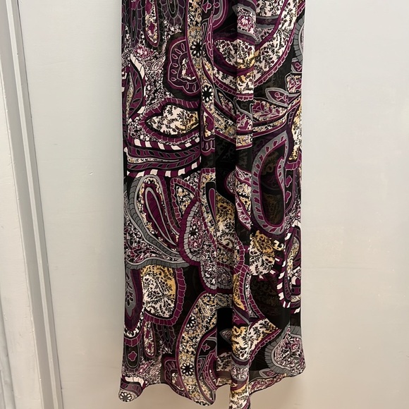NWT JS Boutique Strapless Beaded Empire Waist Maxi Dress - Picture 2 of 12